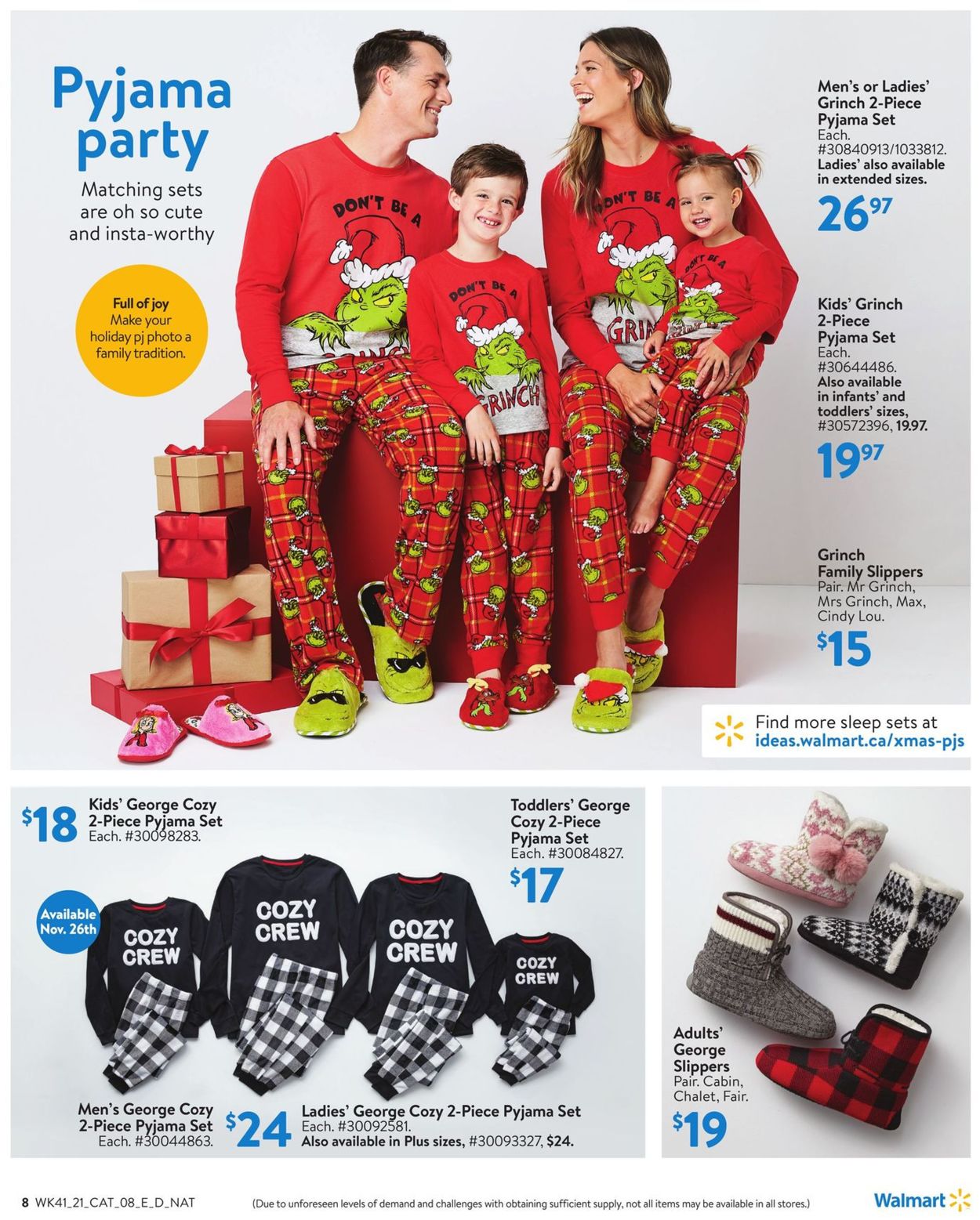 Walmart CHRISTMAS 2021 Flyer - 11/04-12/01/2021 (Page 8)