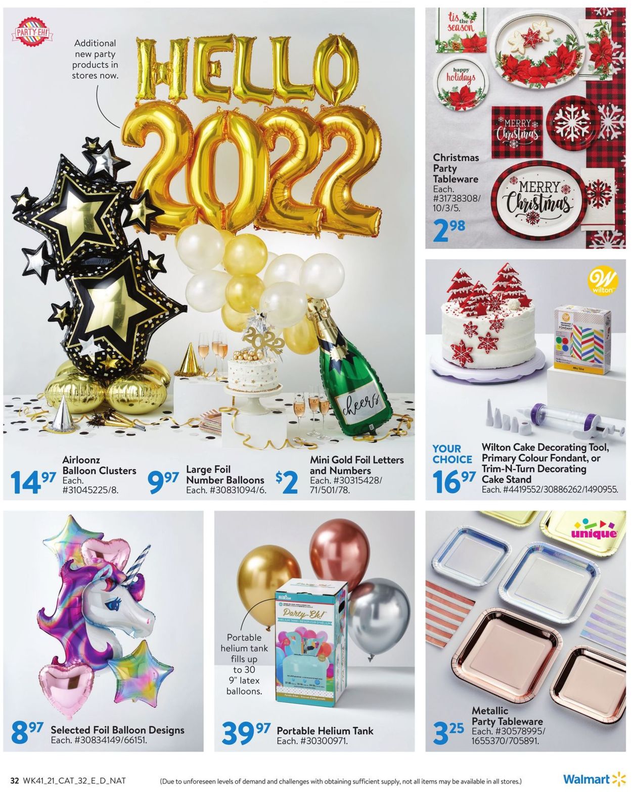 Walmart CHRISTMAS 2021 Flyer - 11/04-12/01/2021 (Page 33)
