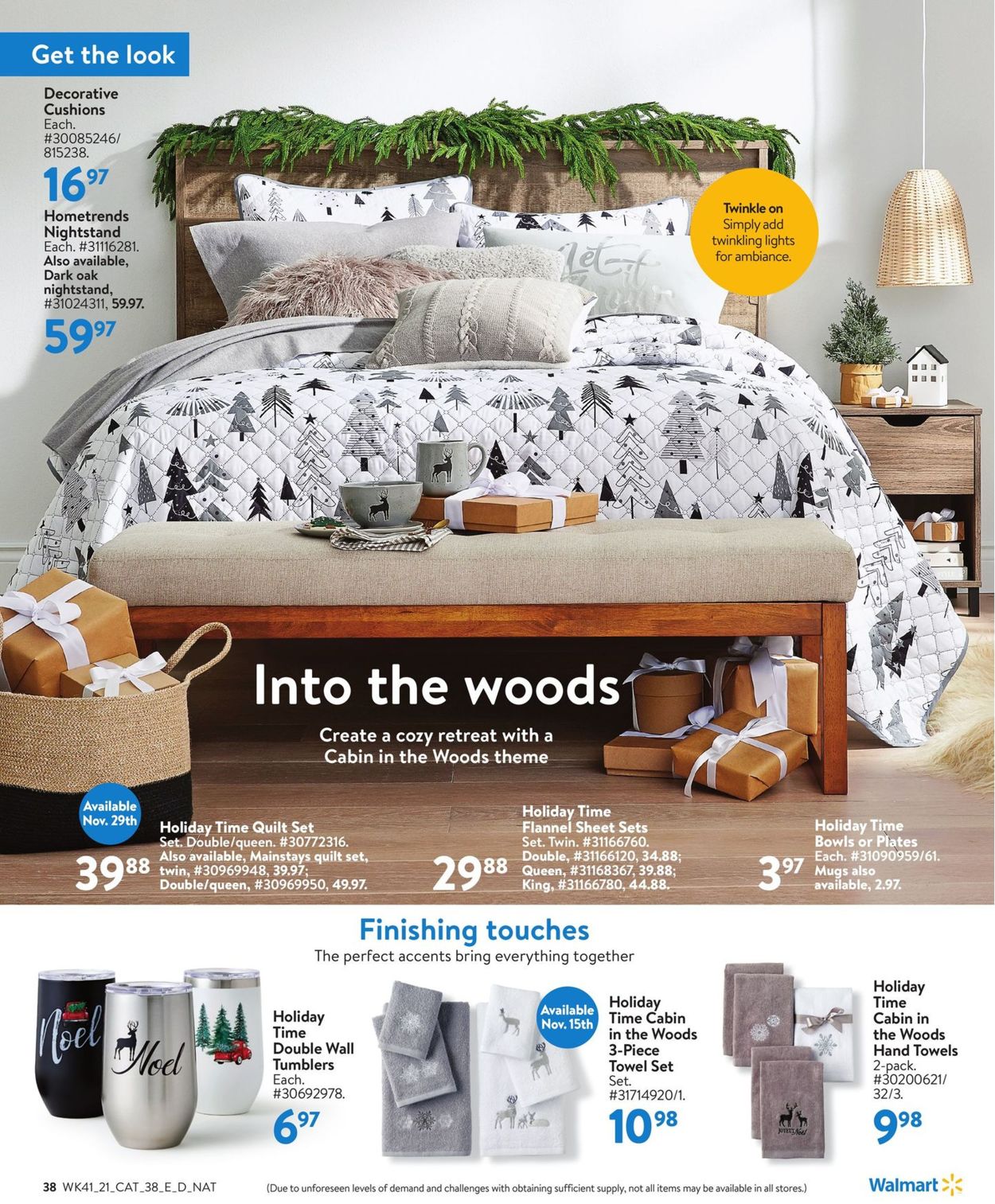 Walmart CHRISTMAS 2021 Flyer - 11/04-12/01/2021 (Page 39)