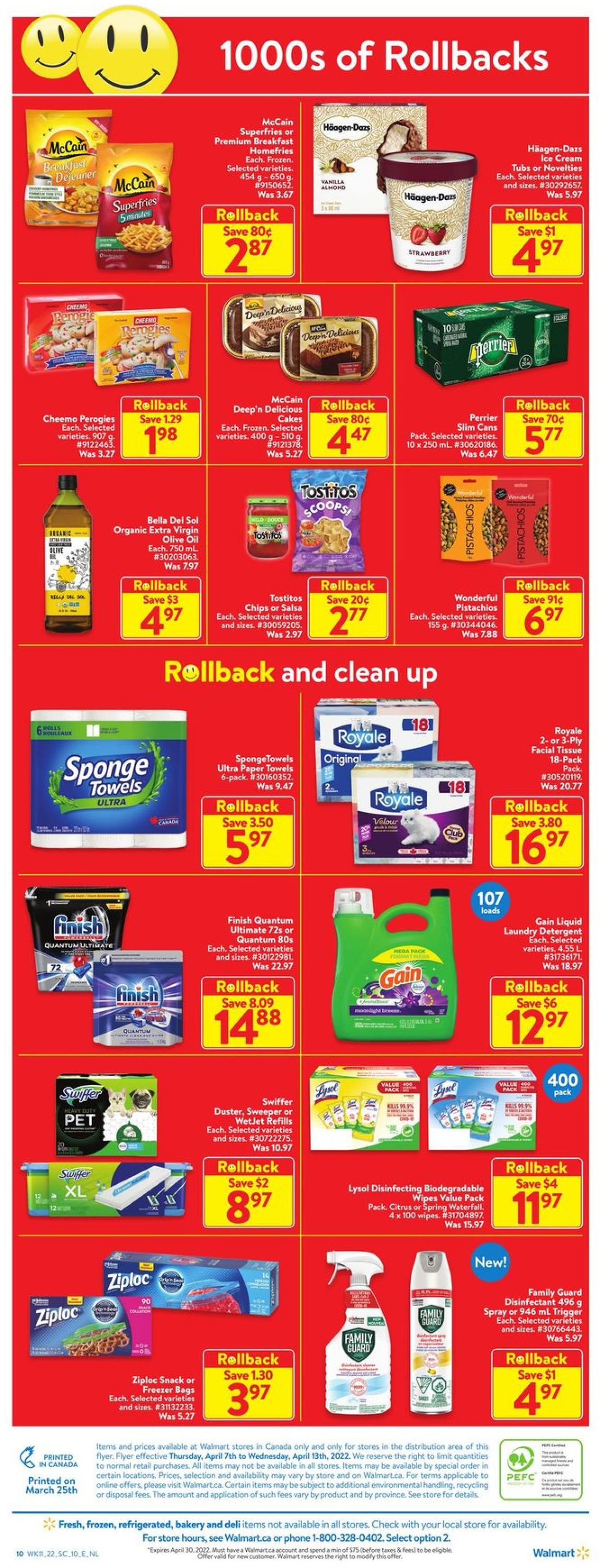 Walmart EASTER 2022 Flyer - 04/07-04/13/2022 (Page 4)