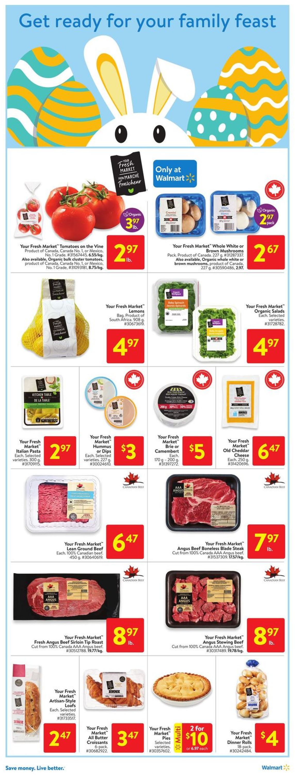 Walmart EASTER 2022 Flyer - 04/07-04/13/2022 (Page 6)