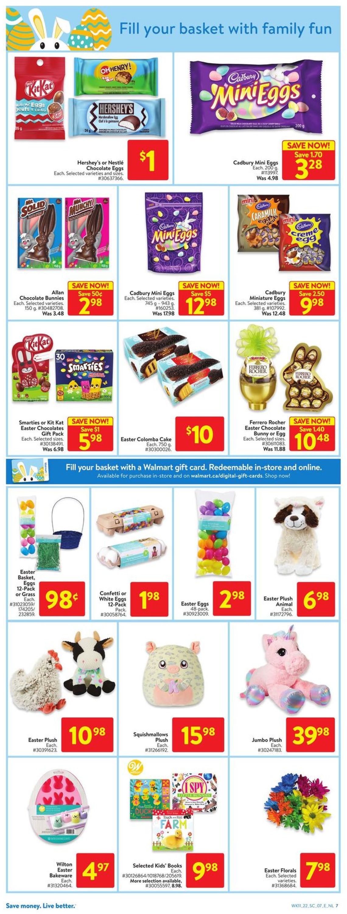 Walmart EASTER 2022 Flyer - 04/07-04/13/2022 (Page 17)