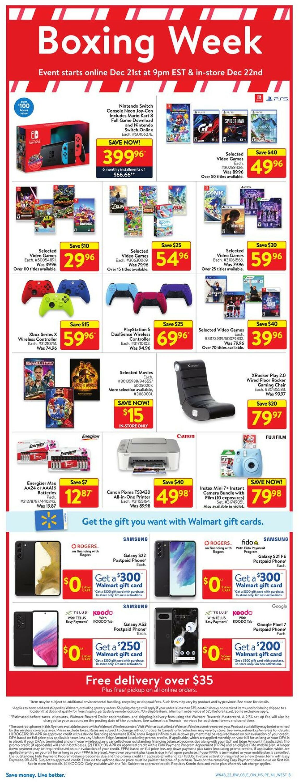 Walmart Flyer - 12/21-12/28/2022 (Page 3)