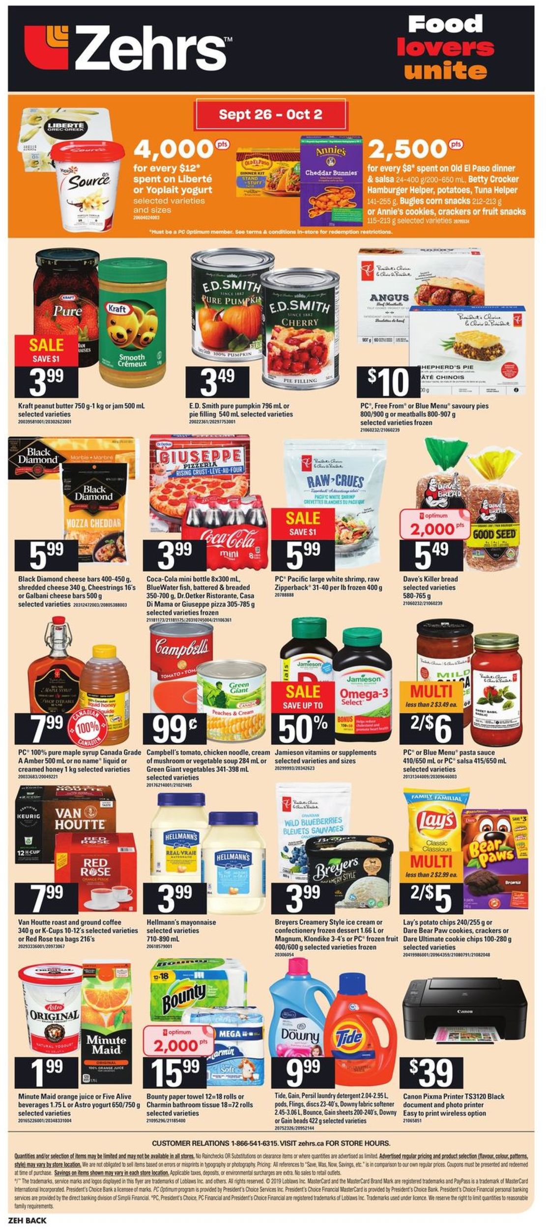 Zehrs Flyer - 09/26-10/02/2019 (Page 17)