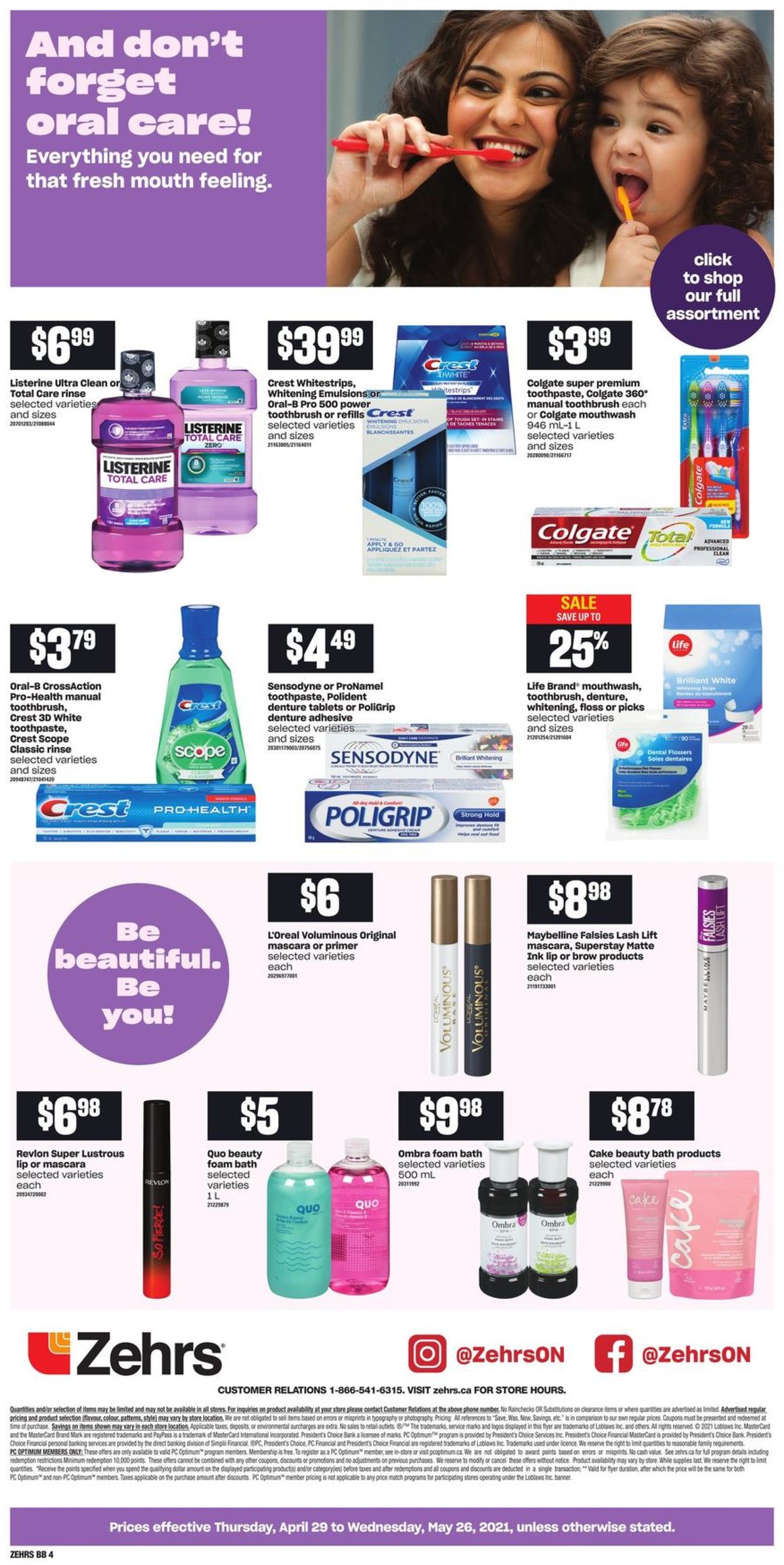 Zehrs Flyer - 04/29-05/26/2021 (Page 4)