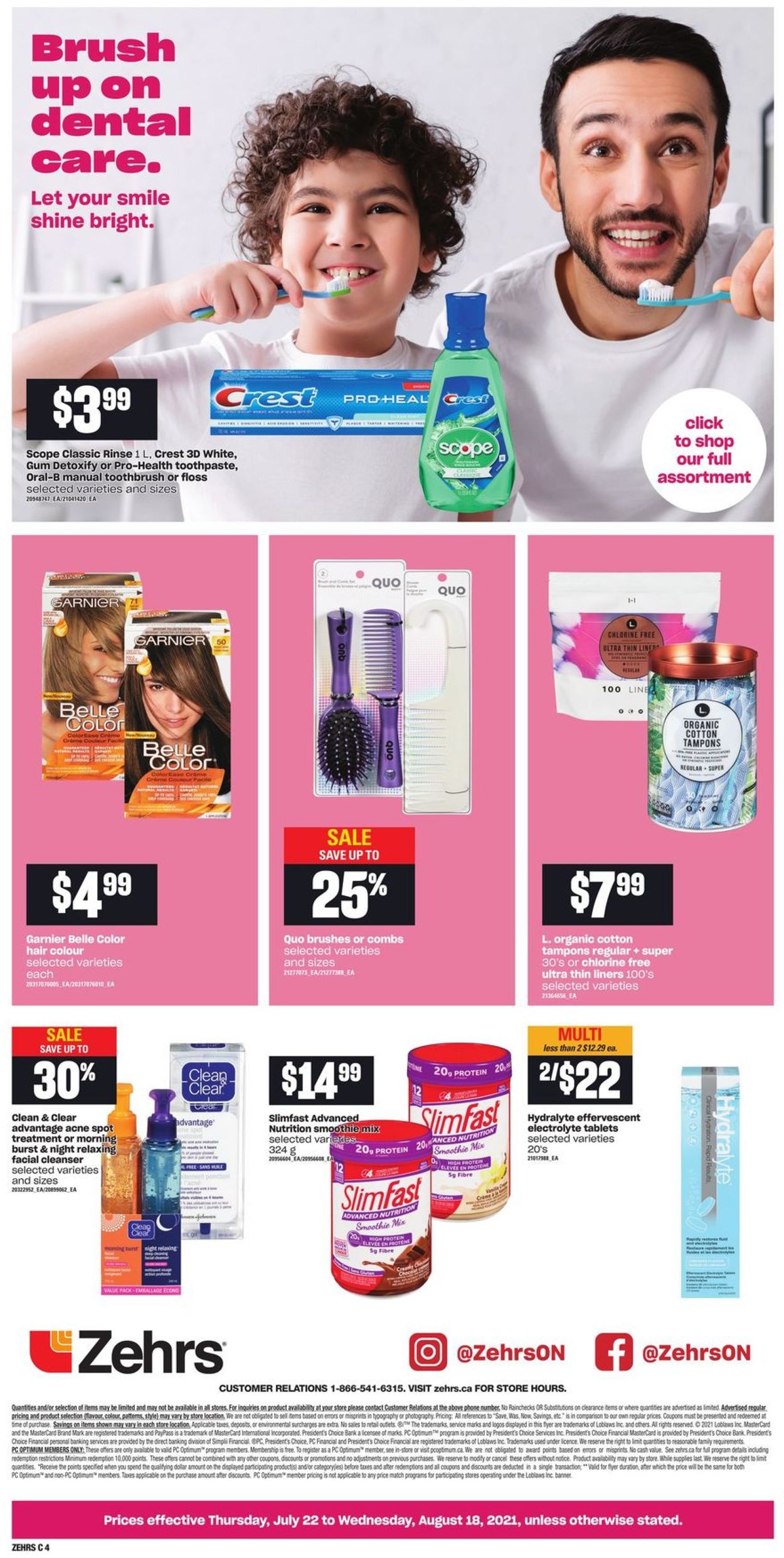 Zehrs Flyer - 07/22-08/18/2021 (Page 4)