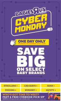 Babies''R''Us - Cyber Monday 2020