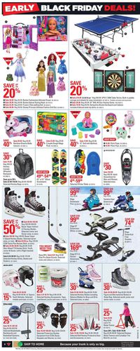 Canadian Tire EARLY BLACK FRIDAY DEALS 2019