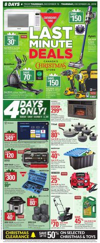 Canadian Tire Christmas Flyer 2019