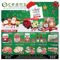 Oceans - Christmas 2019 Flyer