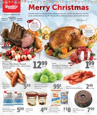 Quality Foods - Christmas 2019 Flyer