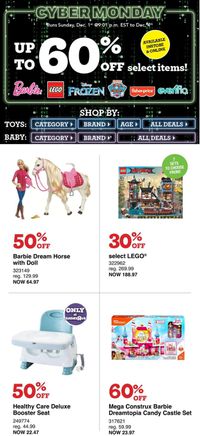 Toys''R''Us CYBER MONDAY 2019