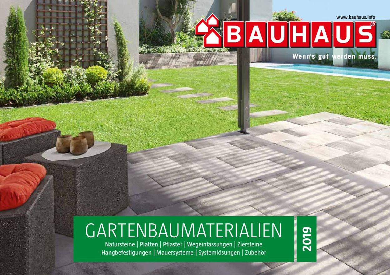 Bauhaus Prospekt - Aktuell vom 25.03-30.06.2019