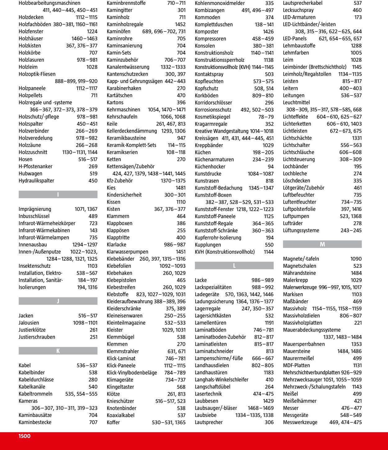 Bauhaus Prospekt - Aktuell vom 04.10-31.01.2020 (Seite 1500)