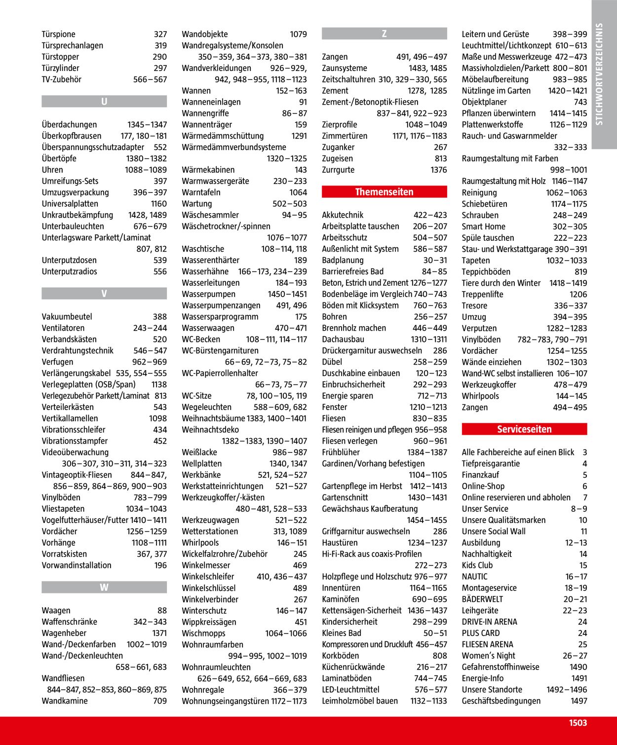 Bauhaus Prospekt - Aktuell vom 04.10-31.01.2020 (Seite 1503)