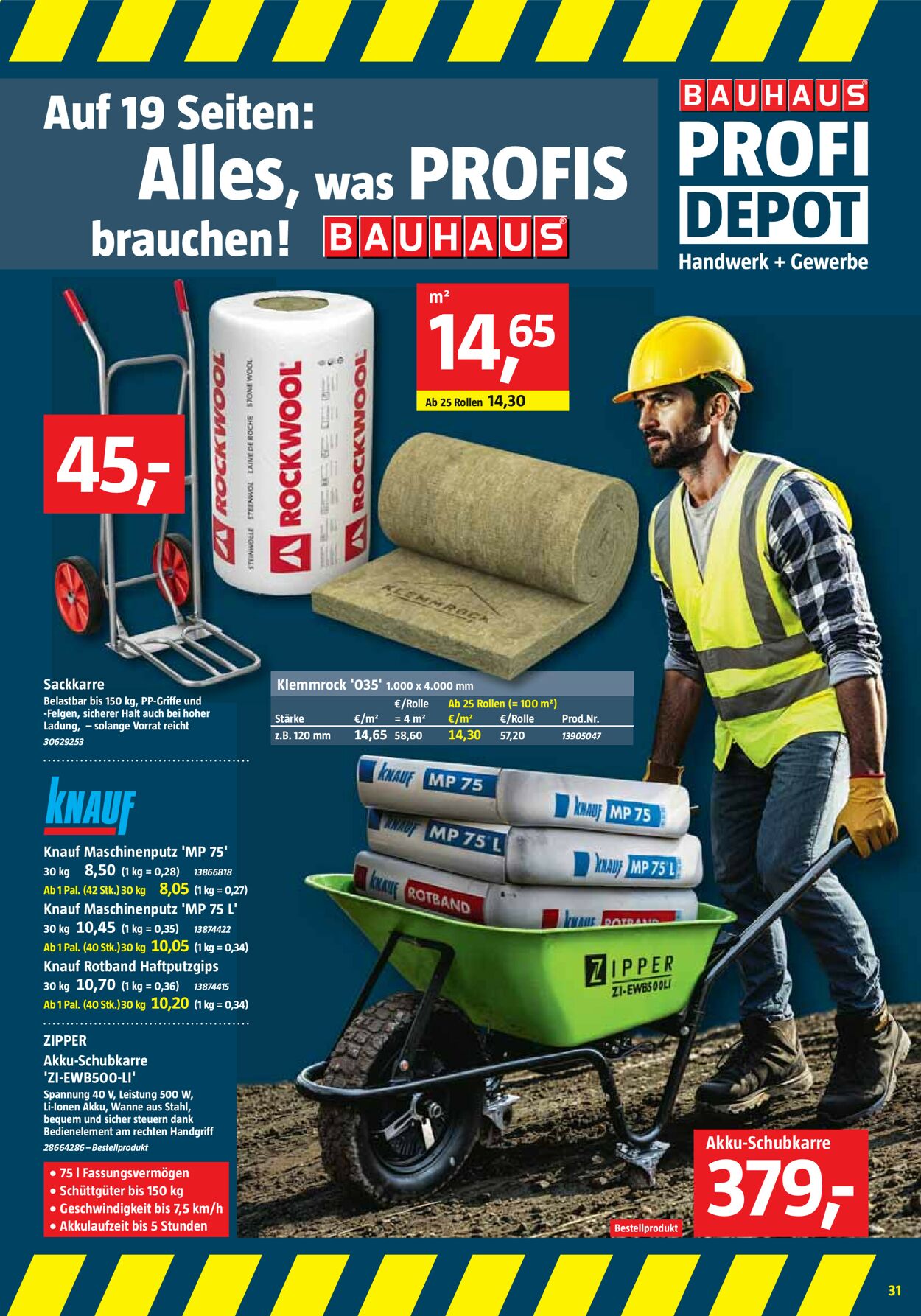 Bauhaus Prospekt - Aktuell vom 01.03-08.03.2024 (Seite 31)
