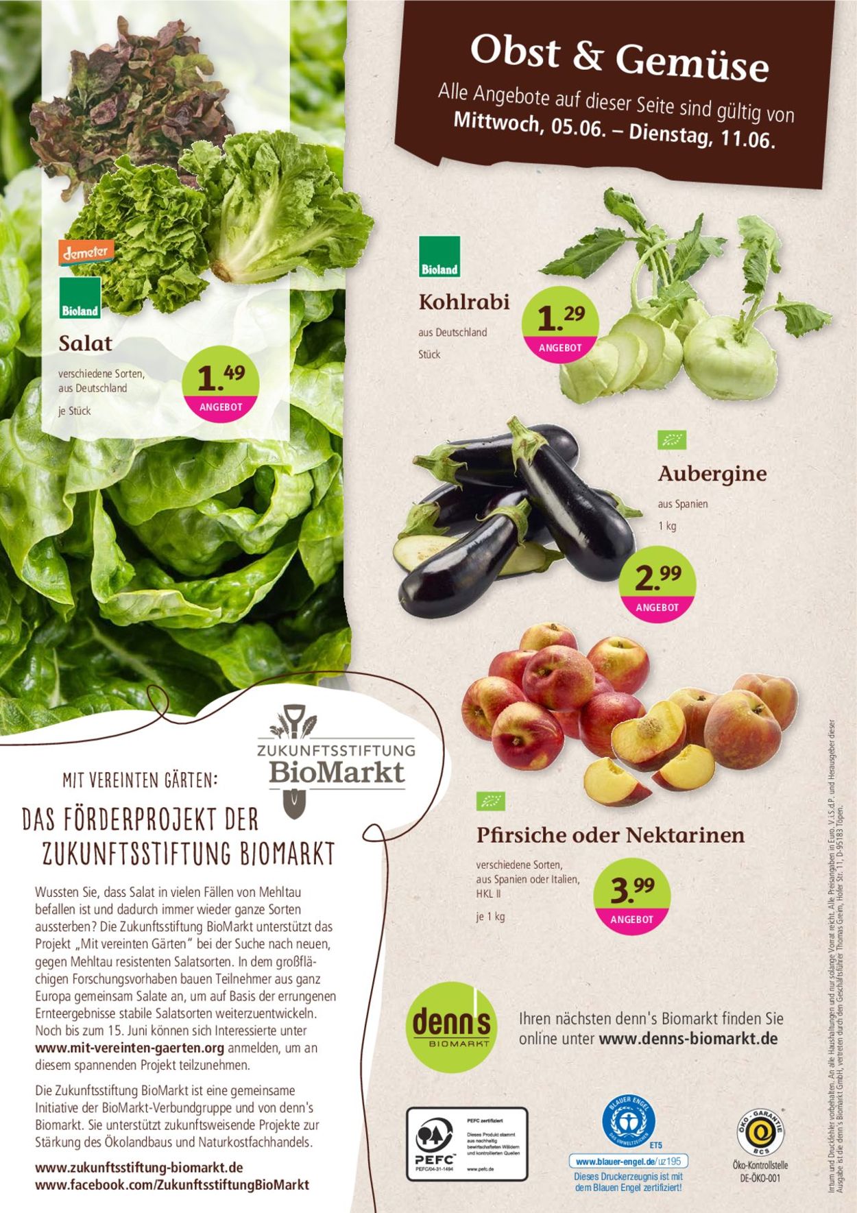 Denn's Biomarkt Prospekt - Aktuell vom 05.06-18.06.2019 (Seite 12)