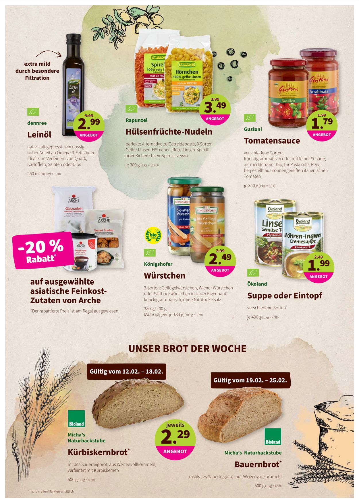 Denn's Biomarkt Prospekt - Aktuell vom 12.02-25.02.2020 (Seite 8)