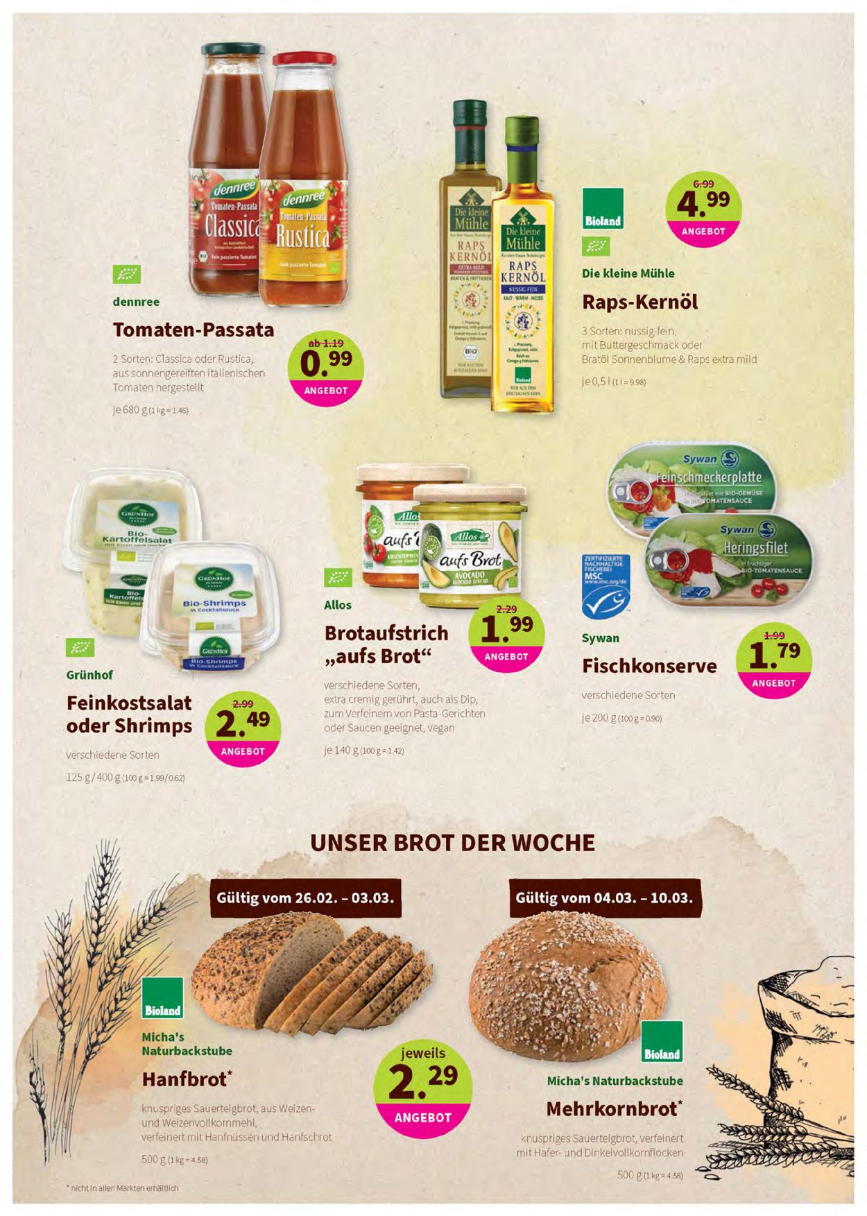 Denn's Biomarkt Prospekt - Aktuell vom 26.02-10.03.2020 (Seite 9)