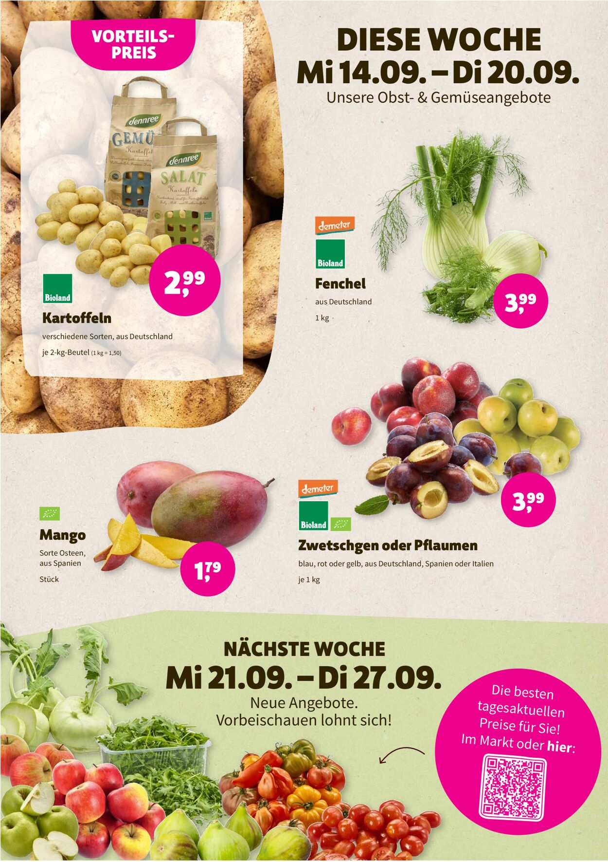 Denn's Biomarkt Prospekt - Aktuell vom 14.09-27.09.2022 (Seite 2)