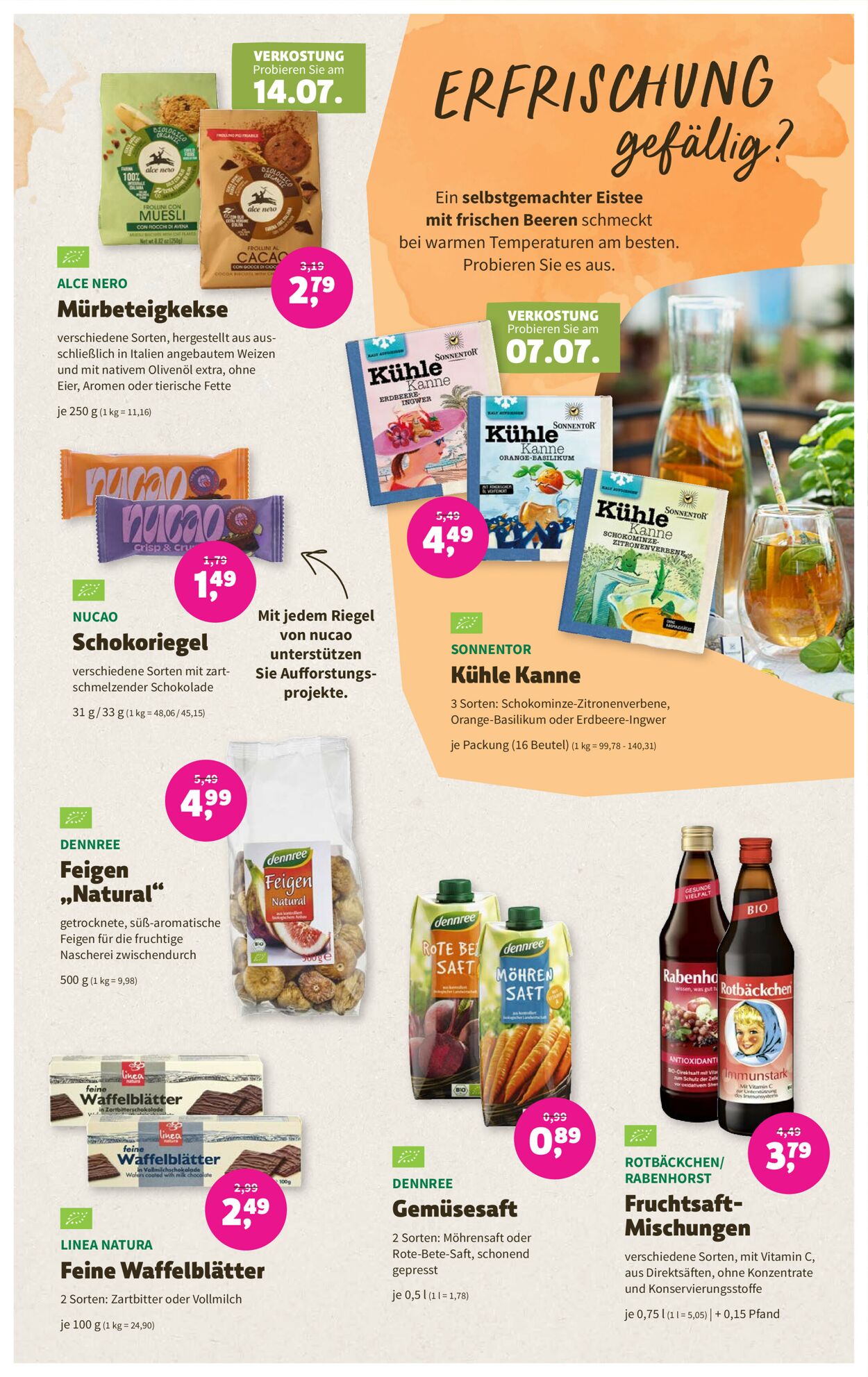 Denn's Biomarkt Prospekt - Aktuell vom 05.07-18.07.2023 (Seite 9)