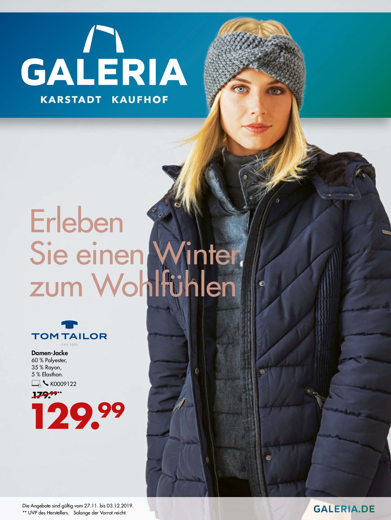 GALERIA Kaufhof - Black Friday 2019 Prospekt - Aktuell vom 27.11-03.12.2019