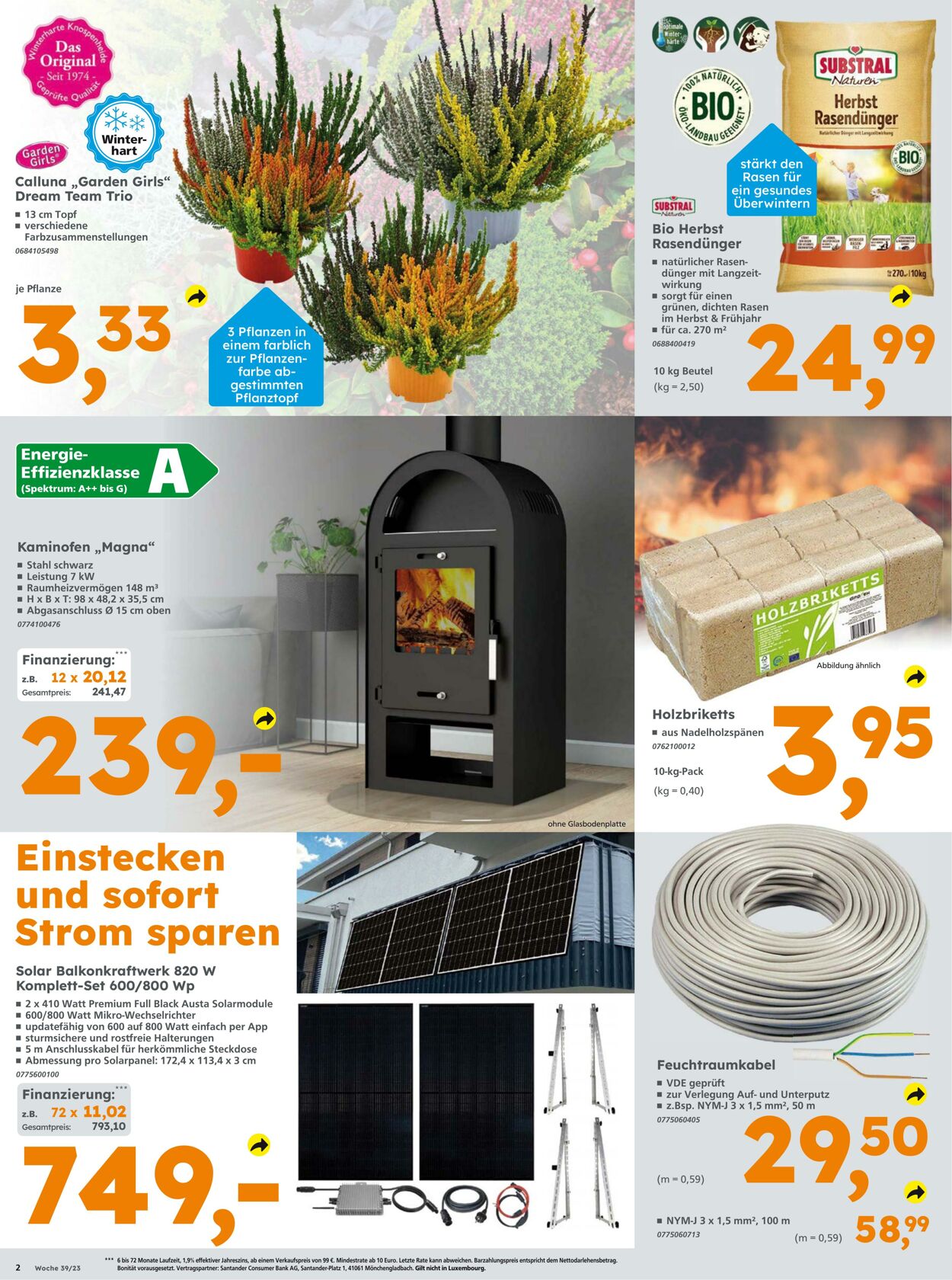 Globus Baumarkt - Hessen Prospekt - Aktuell vom 24.09-02.10.2023 (Seite 2)