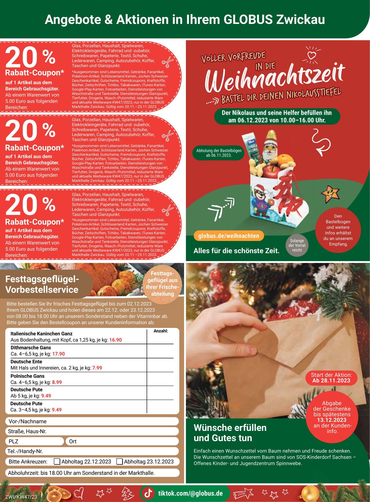 Globus - Zwickau Prospekt - Aktuell vom 20.11-25.11.2023 (Seite 9)
