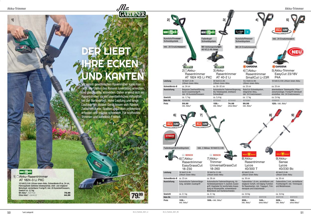 hagebaumarkt Gartentechnik Prospekt - Aktuell vom 01.03-30.06.2021 (Seite 26)