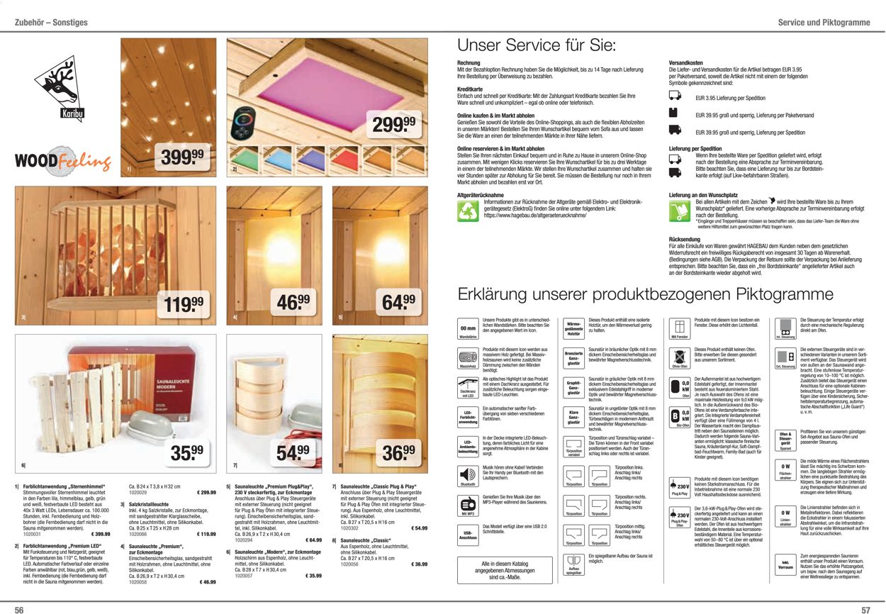 hagebaumarkt Sauna Prospekt - Aktuell vom 01.08-30.06.2021 (Seite 29)