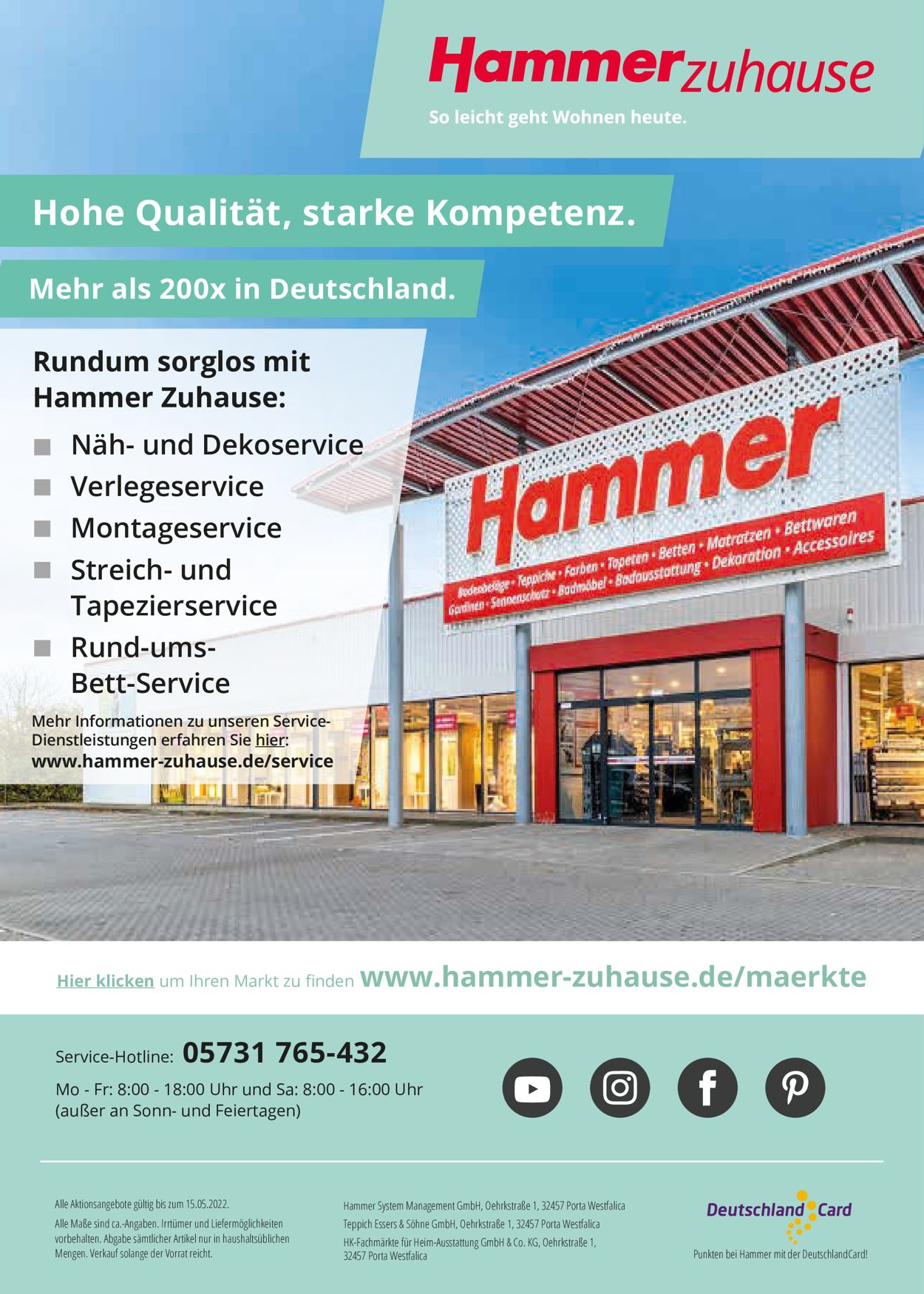 Hammer Prospekt - Aktuell vom 09.05-15.05.2022 (Seite 12)