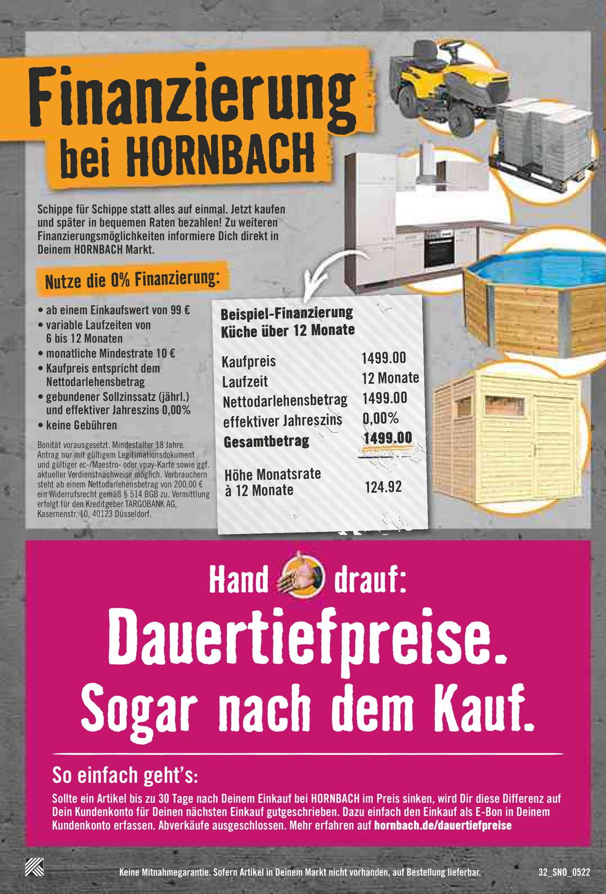 Hornbach Prospekt - Aktuell vom 01.05-31.05.2022 (Seite 32)