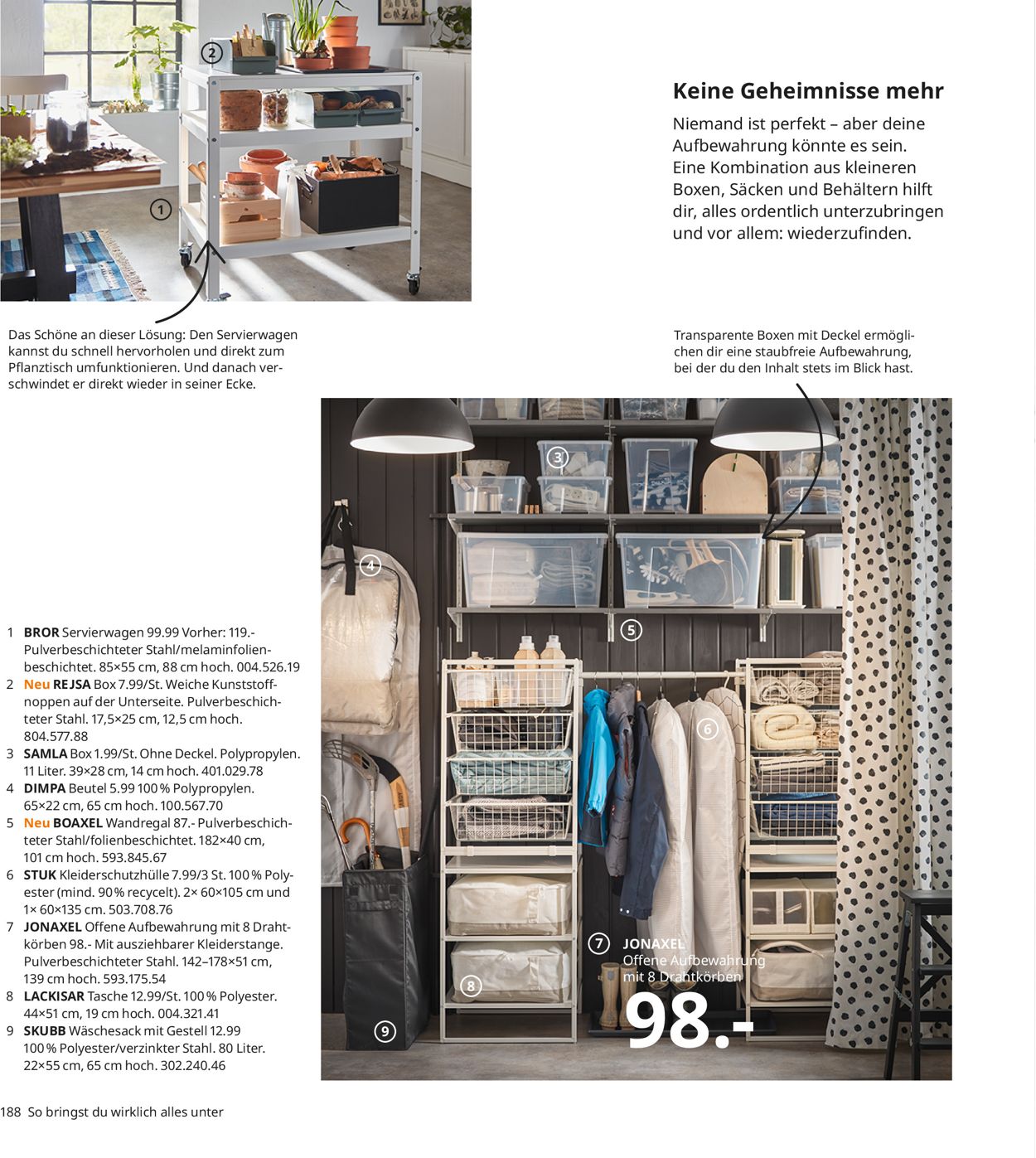 IKEA Prospekt - Aktuell vom 24.08-31.01.2021 (Seite 188)