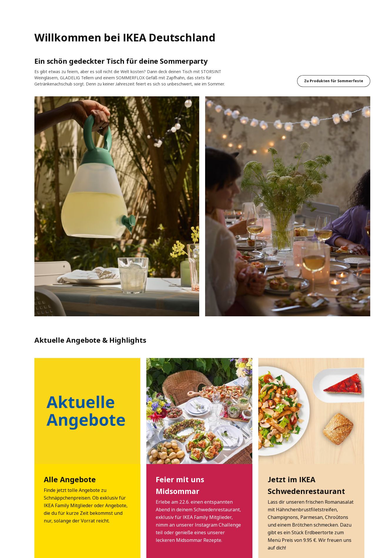 IKEA Prospekt - Aktuell vom 19.06-28.06.2023
