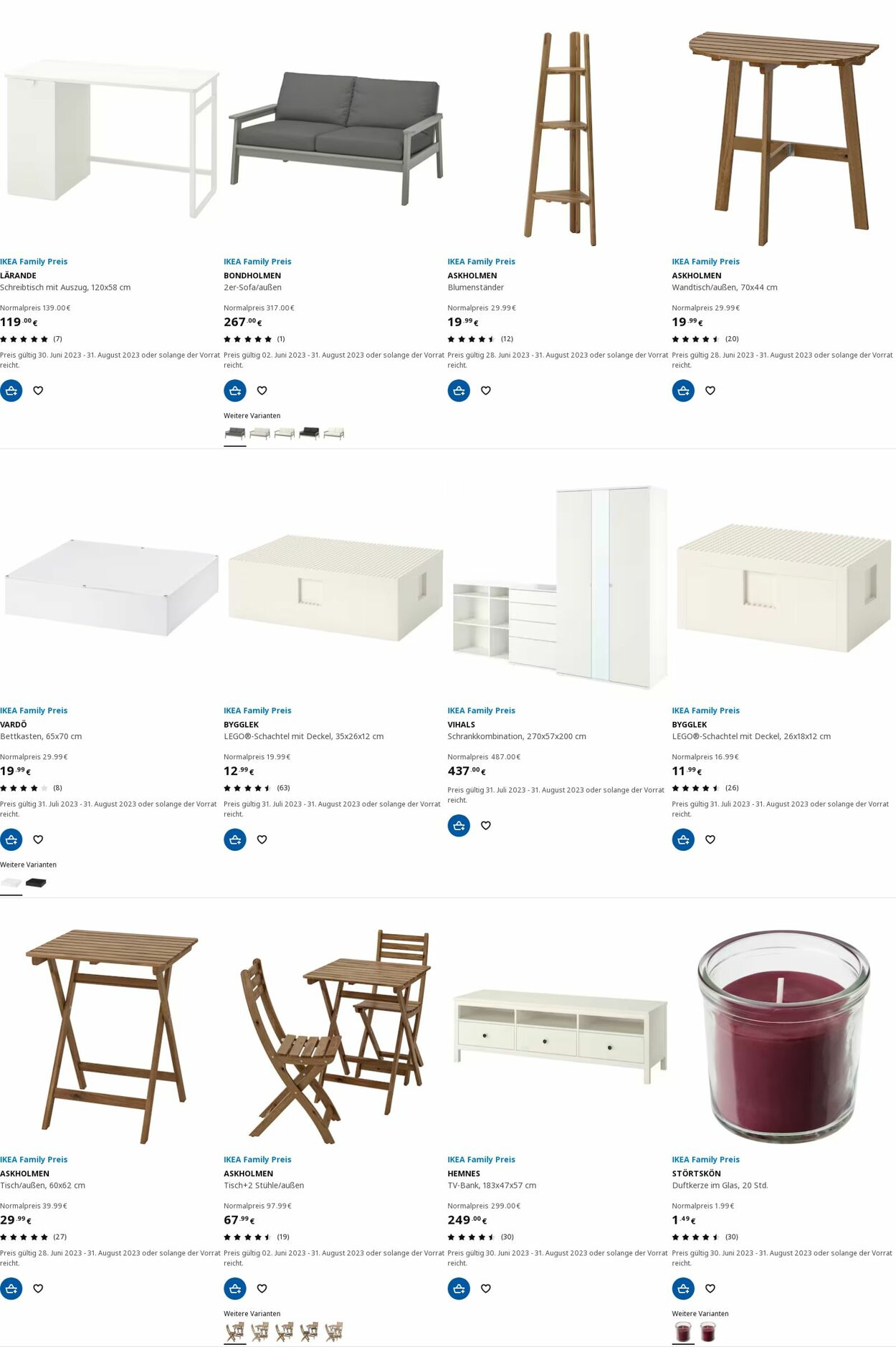 IKEA Prospekt - Aktuell vom 07.08-16.08.2023 (Seite 3)