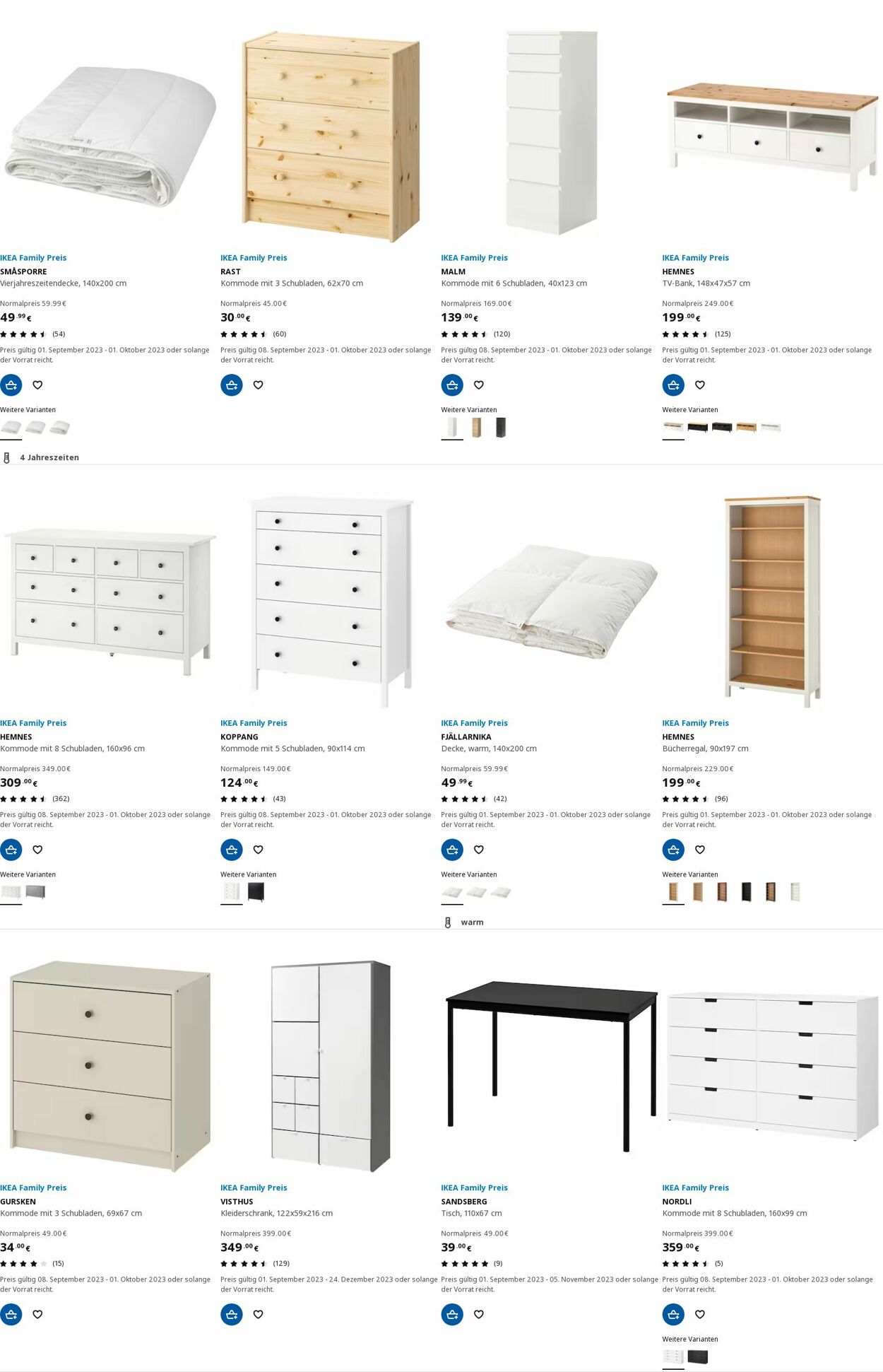 IKEA Prospekt - Aktuell vom 11.09-20.09.2023 (Seite 4)