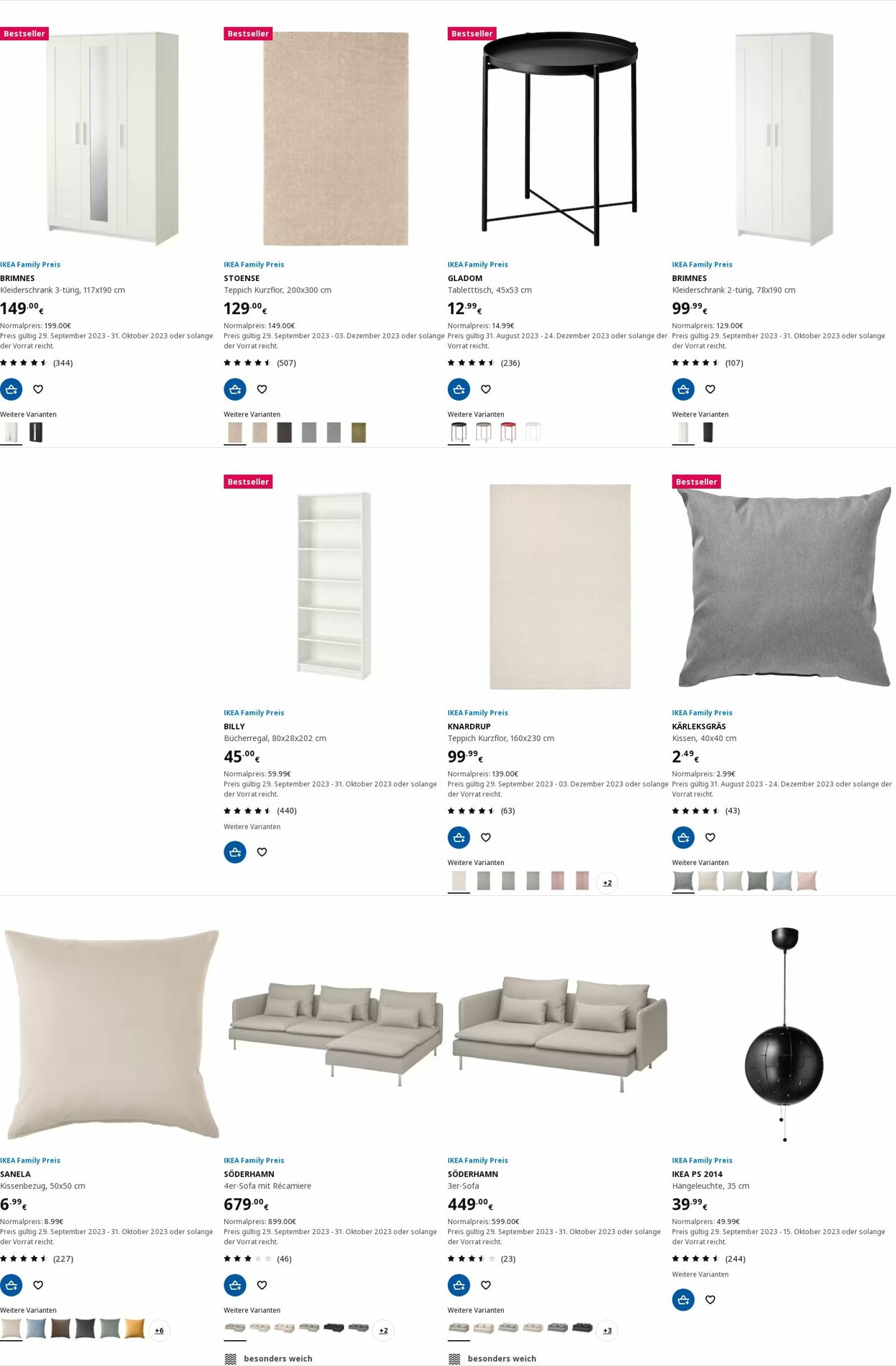 IKEA Prospekt - Aktuell vom 09.10-18.10.2023 (Seite 2)