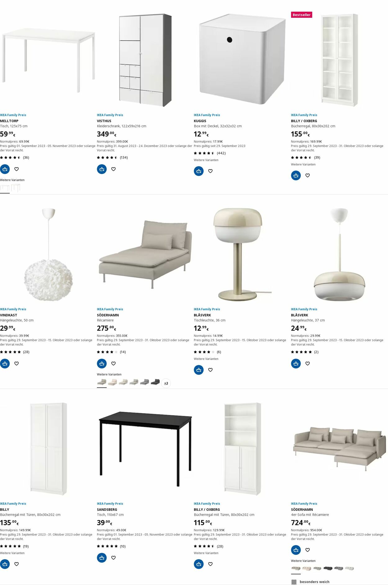 IKEA Prospekt - Aktuell vom 09.10-18.10.2023 (Seite 3)
