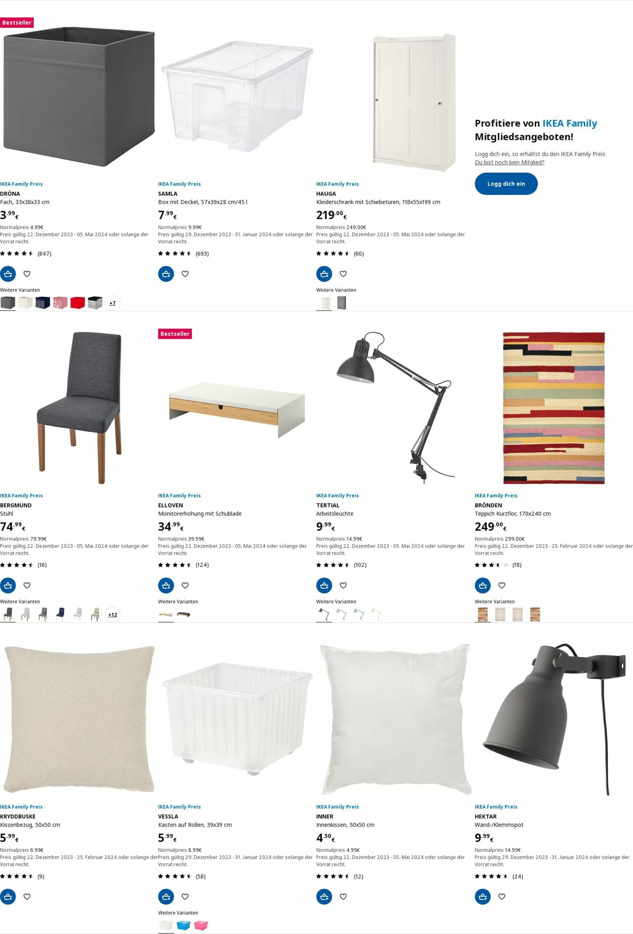 IKEA Prospekt - Aktuell vom 01.01-10.01.2024 (Seite 2)
