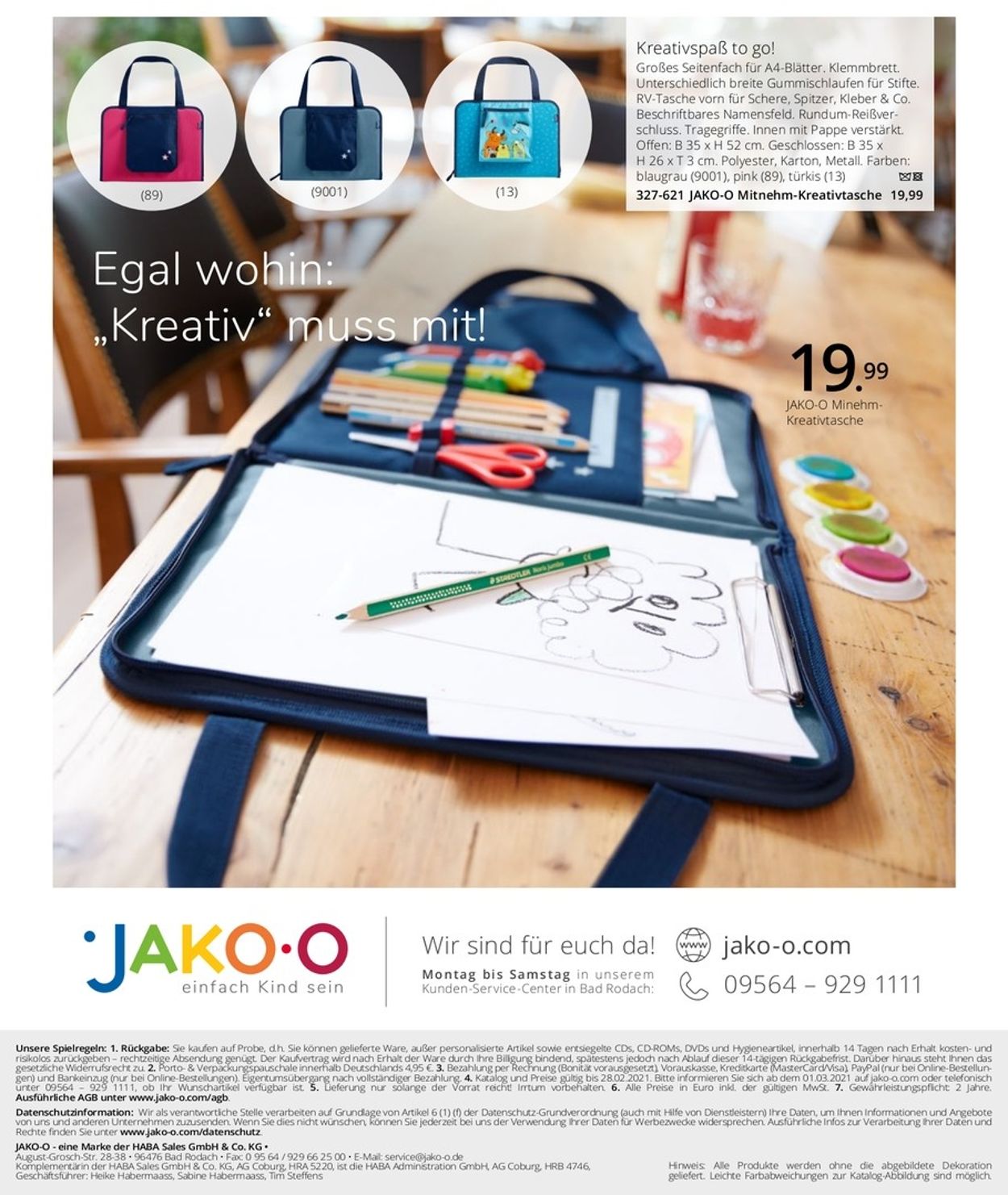 JAKO-O Bastel-Spezial Frühling 2021 Prospekt - Aktuell vom 01.03-31.05.2021 (Seite 20)