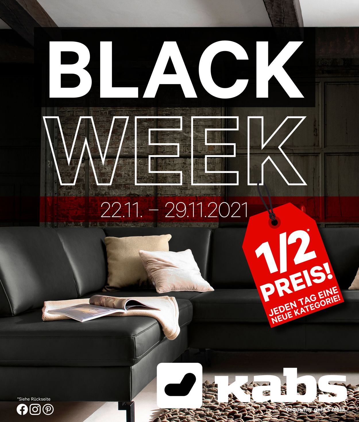 Kabs BLACK WEEK 2021 Prospekt - Aktuell vom 22.11-29.11.2021