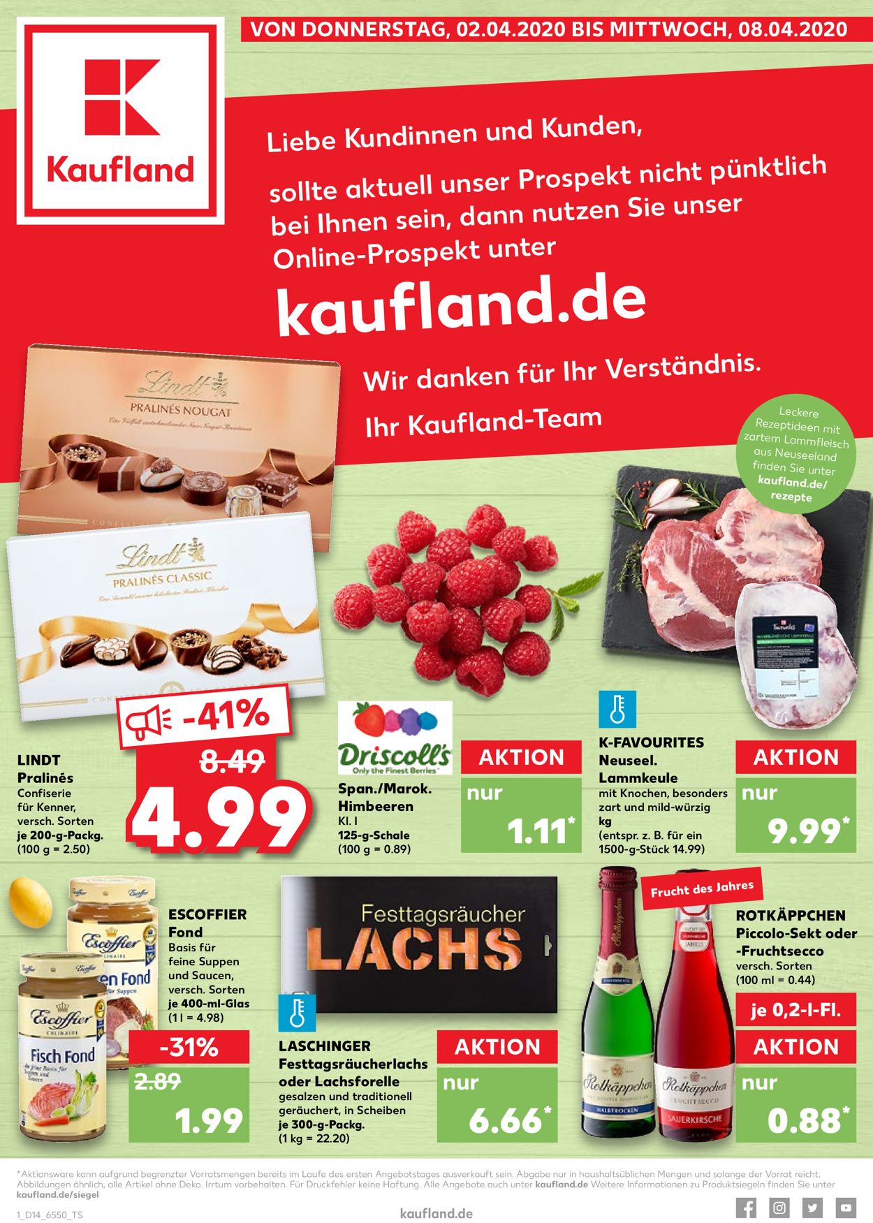 Kaufland Prospekt - Aktuell vom 02.04-08.04.2020 (Seite 5)