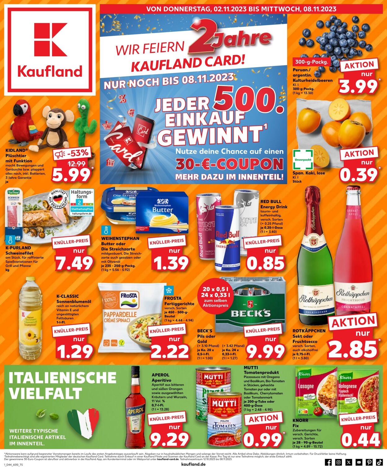 Kaufland - Brandenburg Prospekt - Aktuell vom 02.11-08.11.2023