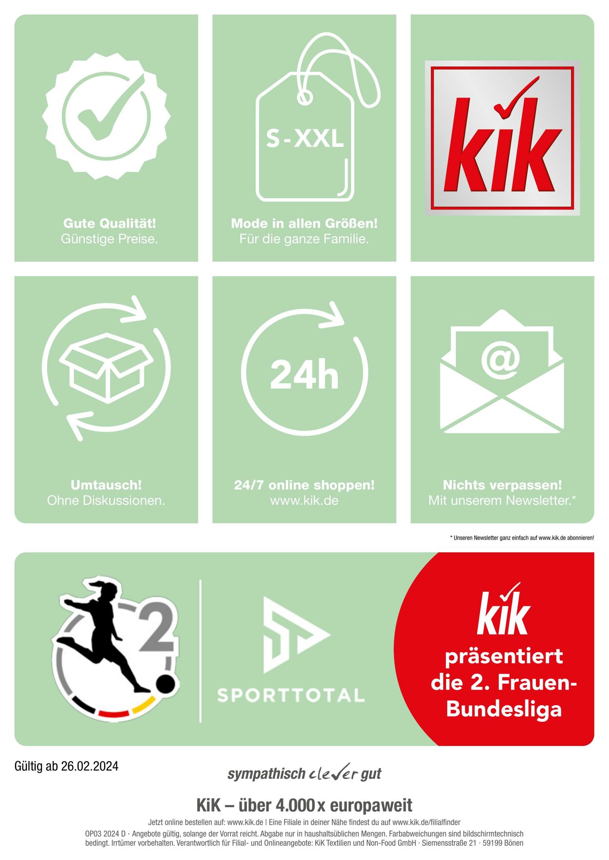 Kik Prospekt - Aktuell vom 26.02-02.03.2024 (Seite 24)