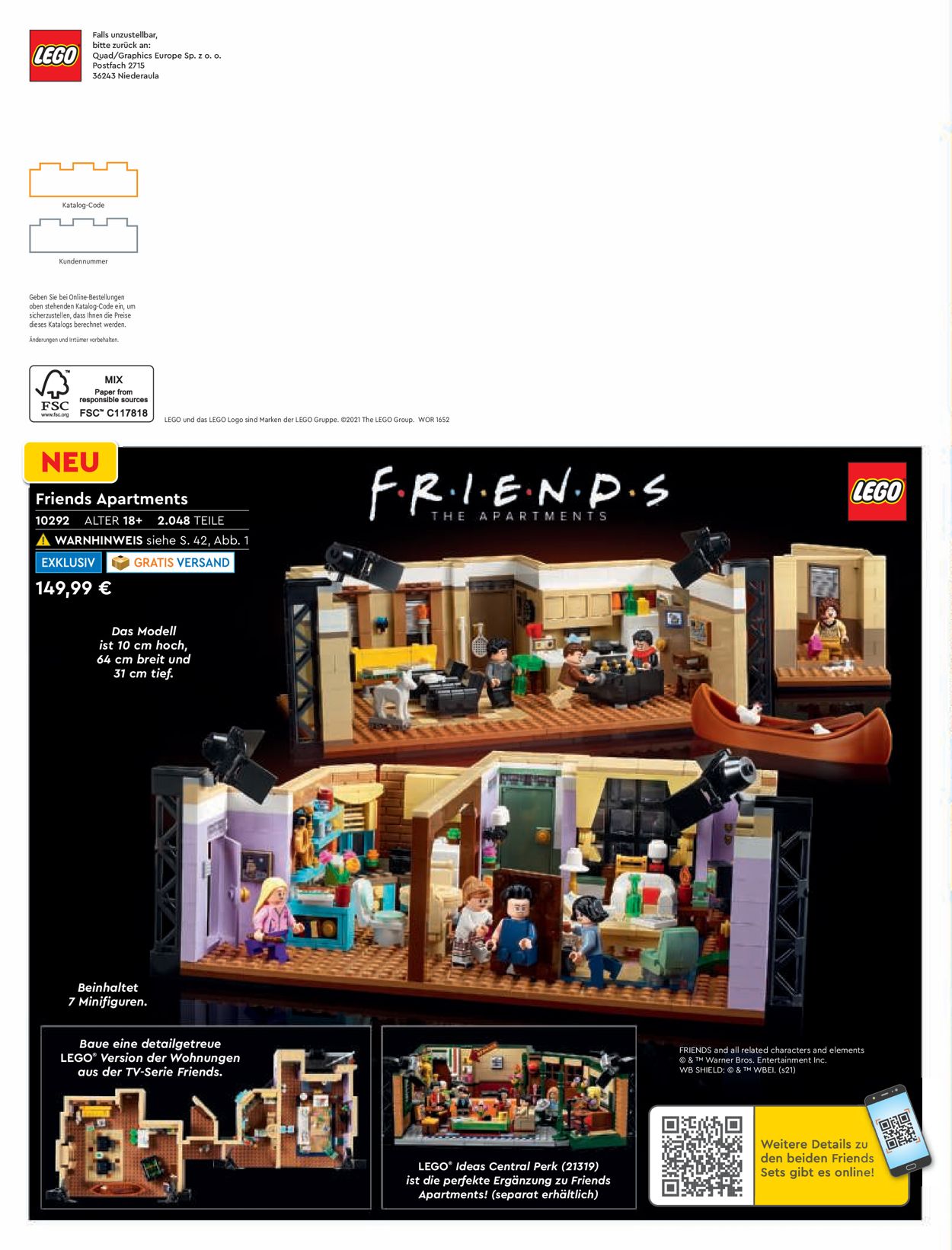 LEGO Prospekt - Aktuell vom 07.06-31.08.2021 (Seite 52)