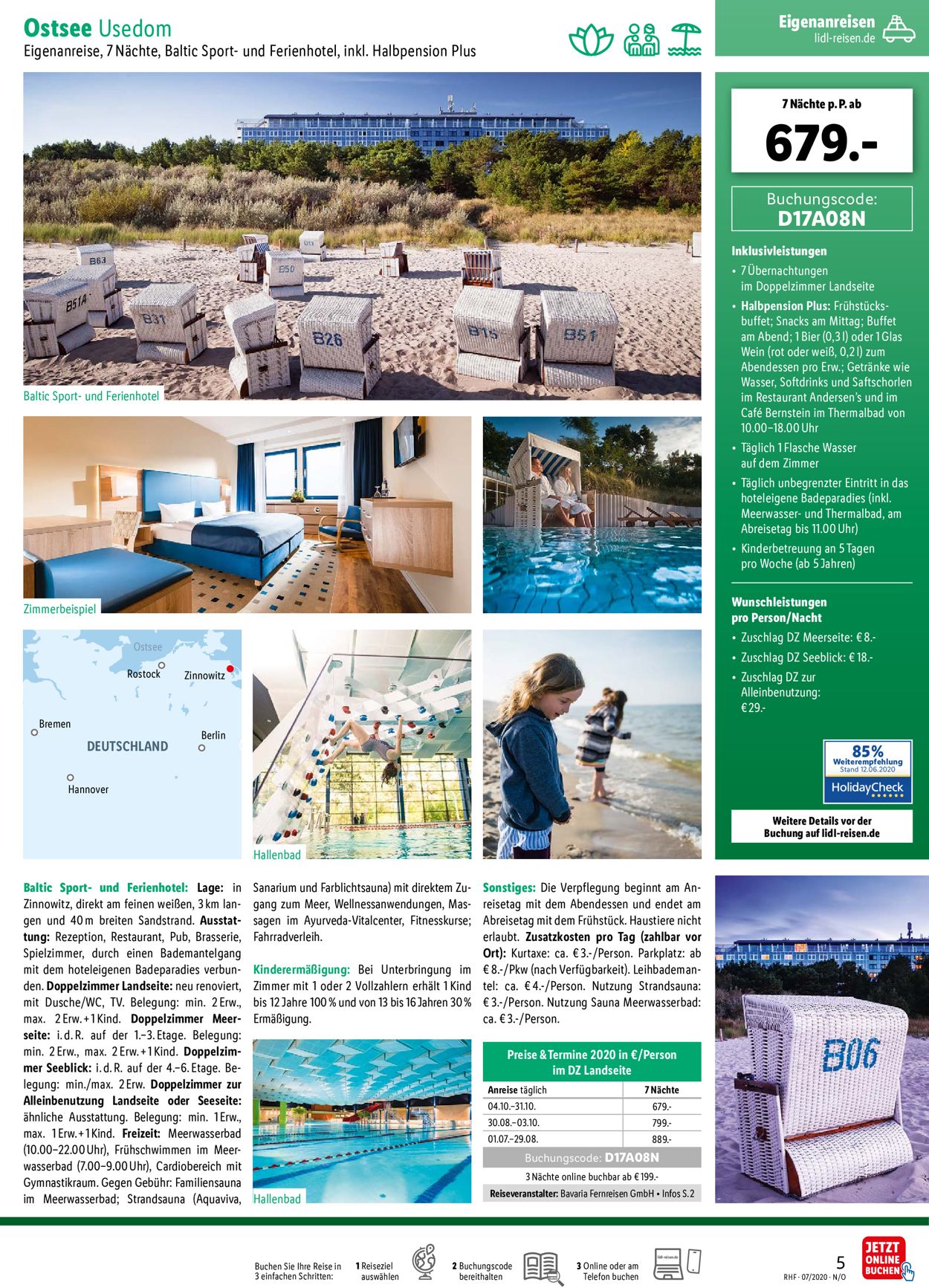 Lidl-Reisen Prospekt - Aktuell vom 01.07-02.08.2020 (Seite 5)