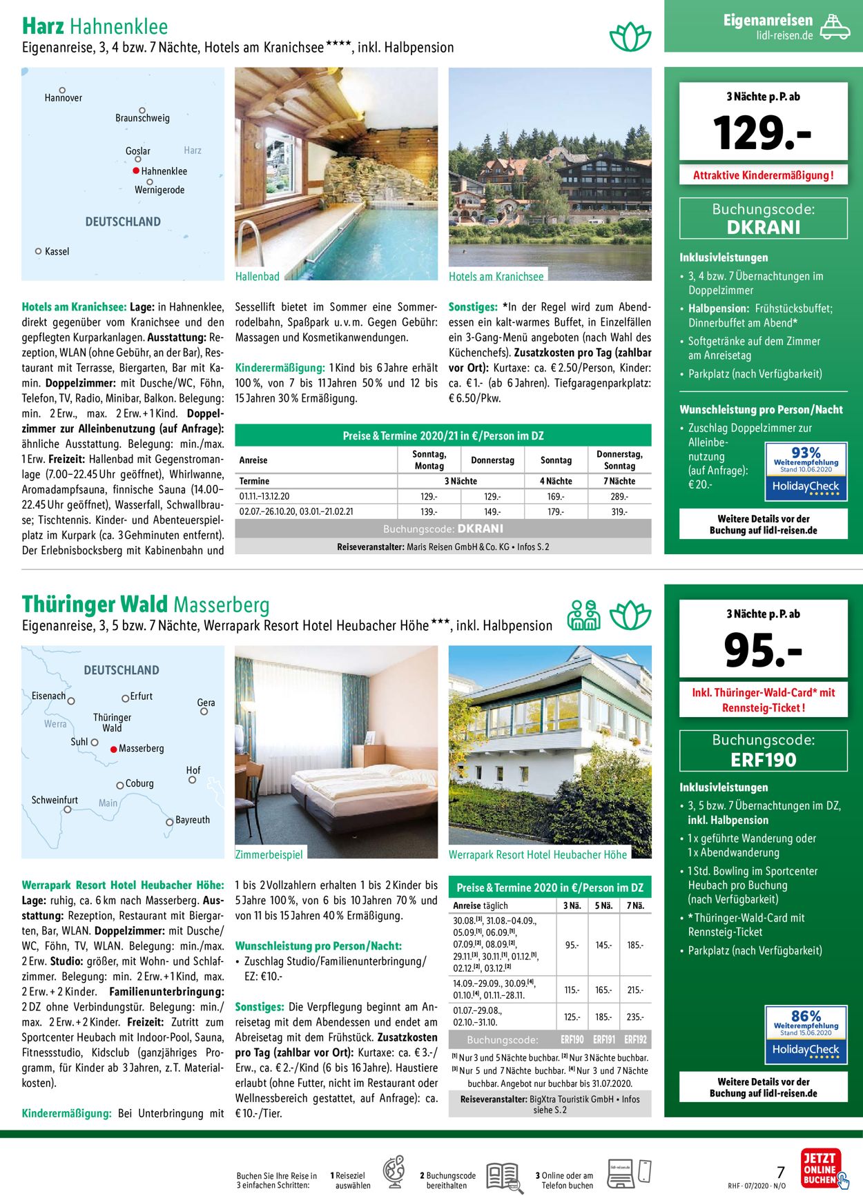 Lidl-Reisen Prospekt - Aktuell vom 01.07-02.08.2020 (Seite 7)