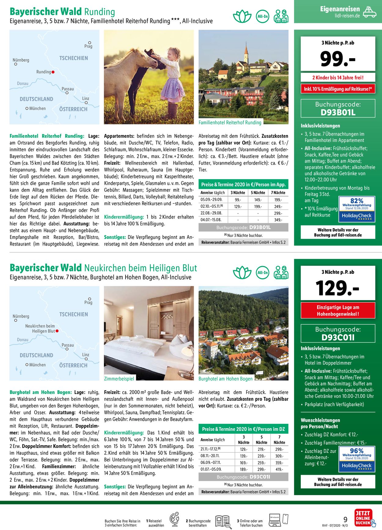 Lidl-Reisen Prospekt - Aktuell vom 01.07-02.08.2020 (Seite 9)