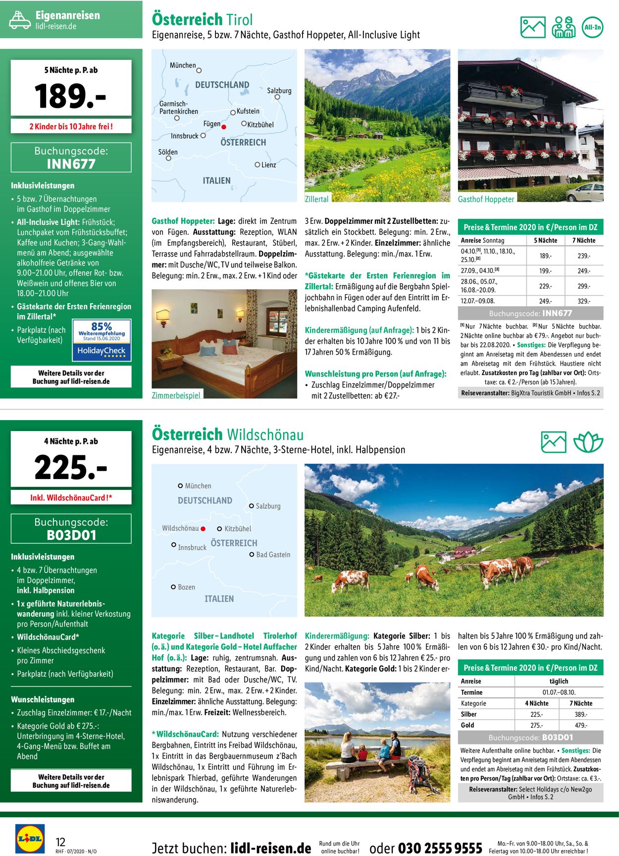 Lidl-Reisen Prospekt - Aktuell vom 01.07-02.08.2020 (Seite 12)