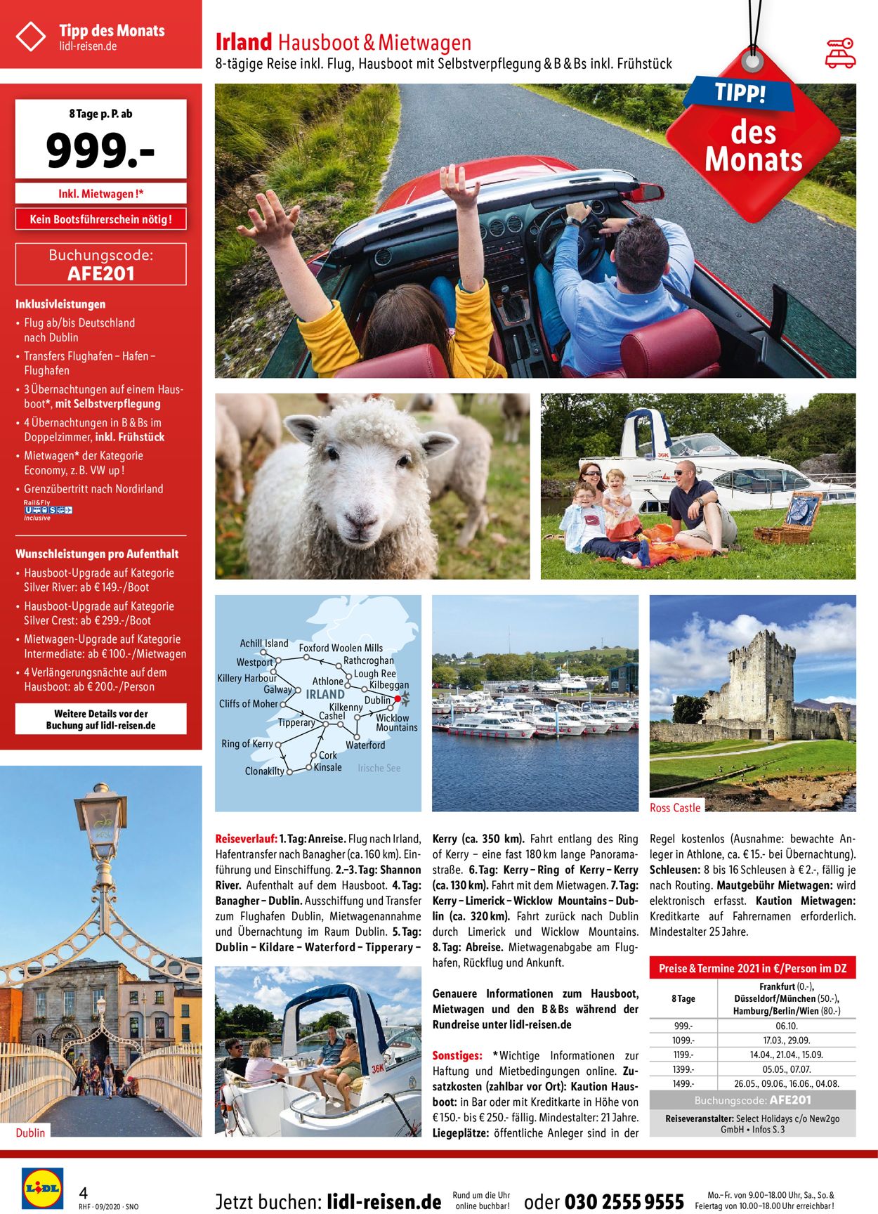 Lidl-Reisen Prospekt - Aktuell vom 29.08-30.09.2020 (Seite 4)